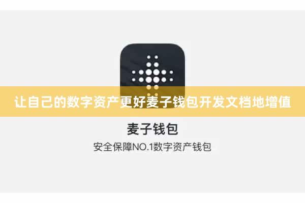 让自己的数字资产更好麦子钱包开发文档地增值