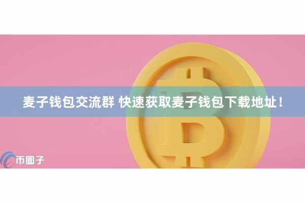 麦子钱包交流群 快速获取麦子钱包下载地址！