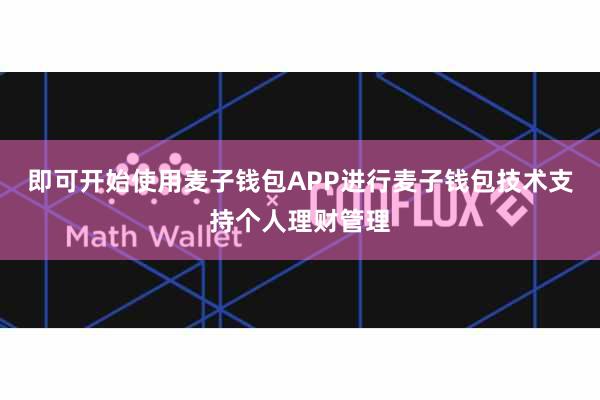 即可开始使用麦子钱包APP进行麦子钱包技术支持个人理财管理